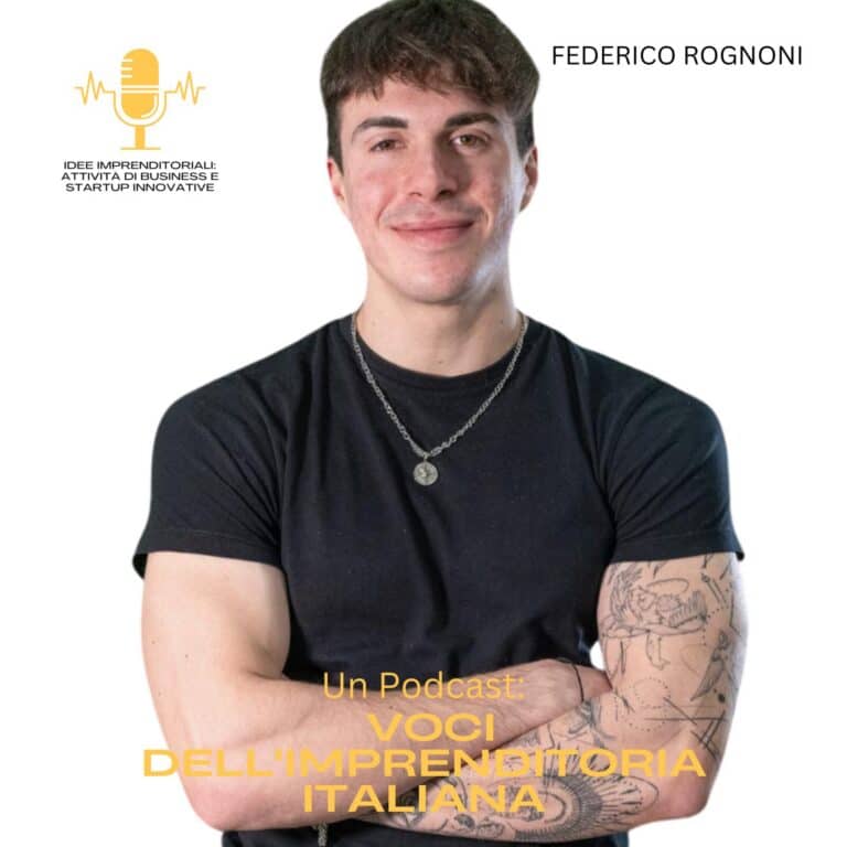 Federico Rognoni, CEO di Atomical, ospite del podcast Idee Imprenditoriali