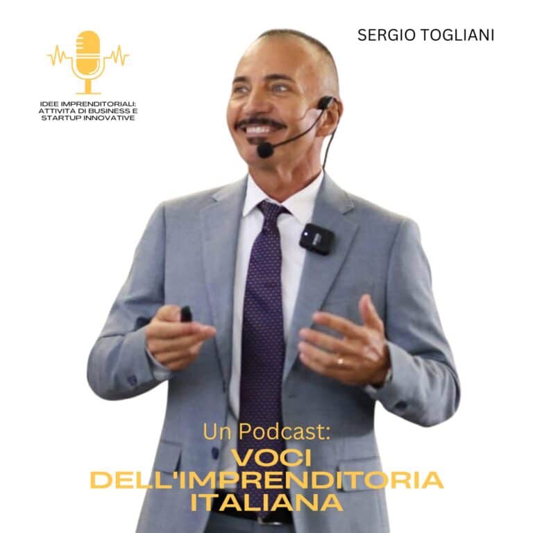 Sergio Togliani, CEO di Balla&Snella, ospite del podcast Idee Imprenditoriali