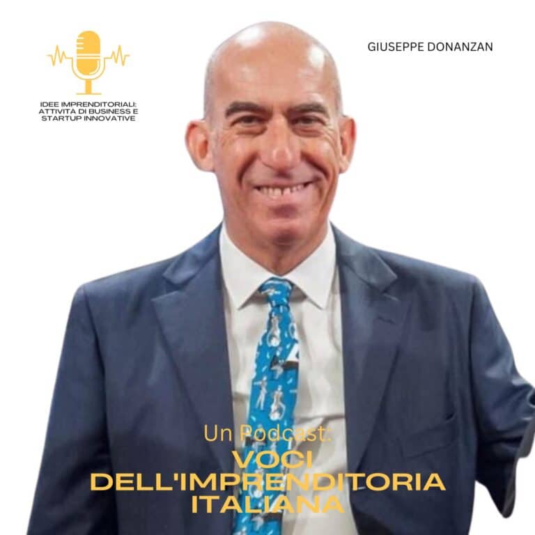 Giuseppe Donanzan, fondatore e CEO di Prisma Tech, ospite del podcast Idee Imprenditoriali