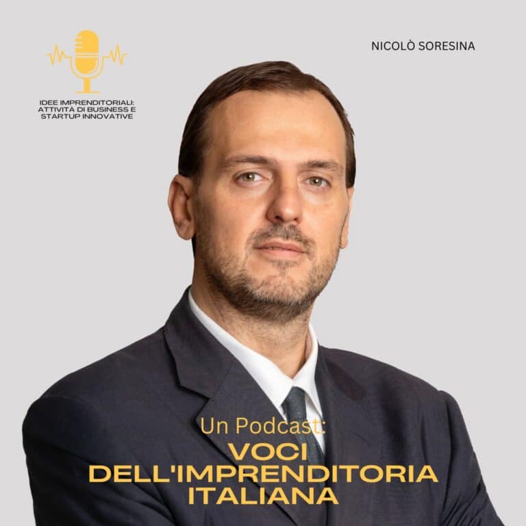 Nicolò Soresina, CEO di Vittoria hub, ospite del podcast Idee Imprenditoriali