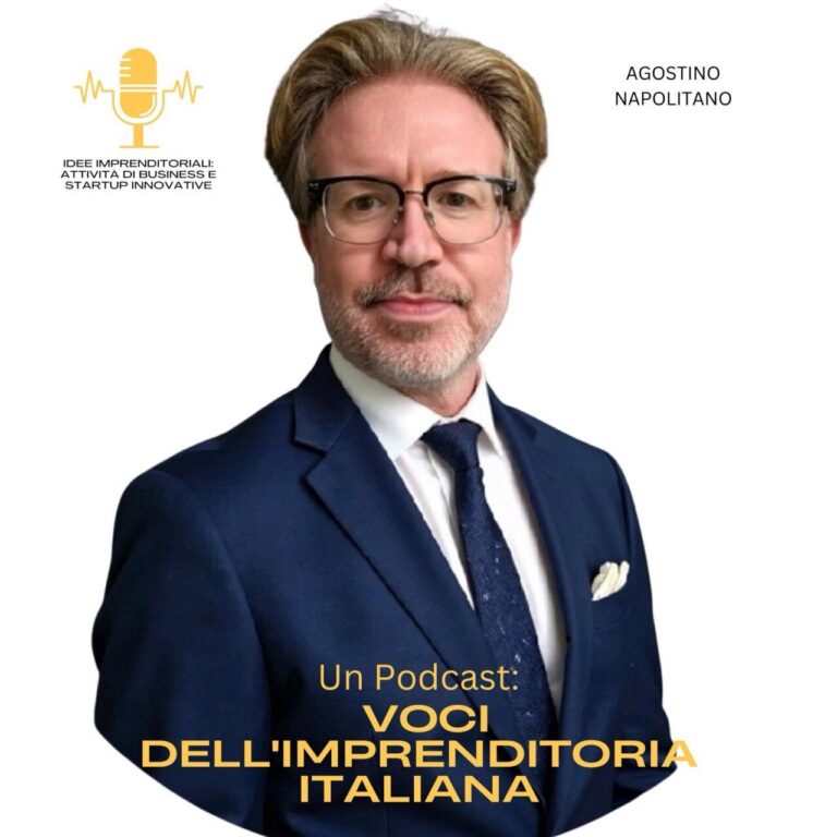 Agostino Napolitano, Country Manager di Saipem in Qatar, ospite del podcast Idee Imprenditoriali