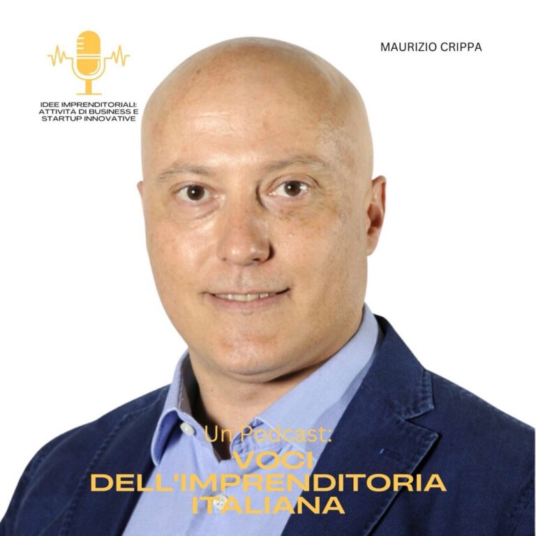 Maurizio Crippa, cofondatore di GR3N, ospite del podcast Idee Imprenditoriali