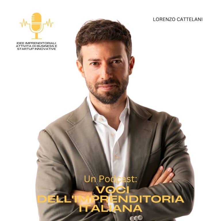 Lorenzo Cattelani, CEO e founder di Clutch, ospite del podcast Idee Imprenditoriali