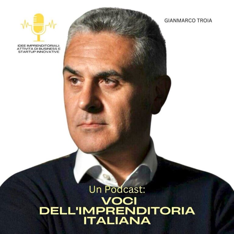 Gianmarco Troia, fondatore e CEO di Qwince, ospite del podcast Idee Imprenditoriali