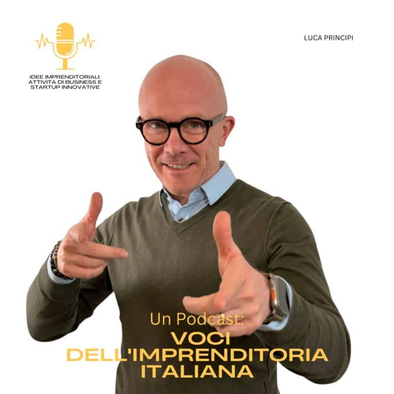 Luca Principi, CEO di Skill-box, ospite del podcast Idee Imprenditoriali