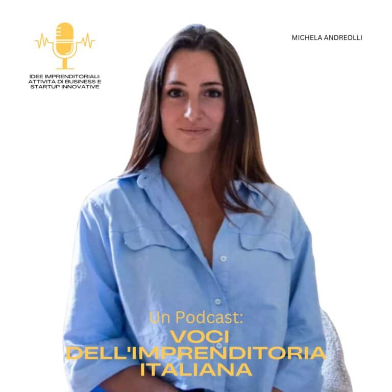 Michela Andreolli, CEO di Arke, ospite del podcast Idee Imprenditoriali
