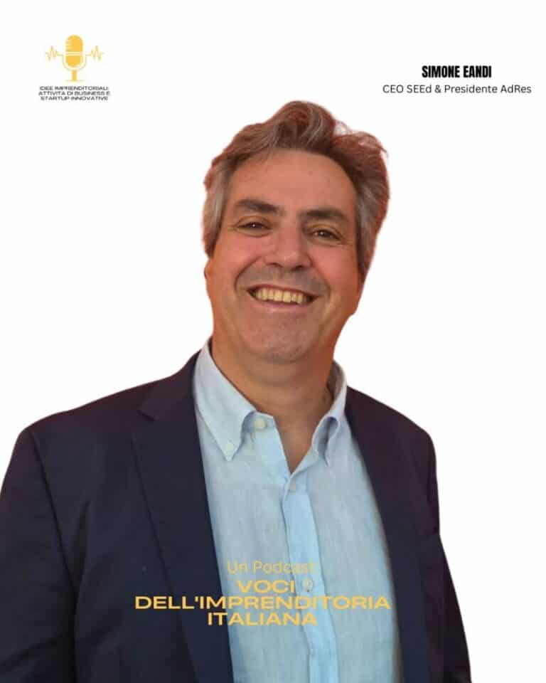 Simone Eandi, fondatore e CEO di SEEd, ospite del podcast Idee Imprenditoriali